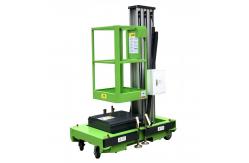 China 8 Meters Single Mast Vertical Lifting Platform 130kg Load Easy Moving supplier
