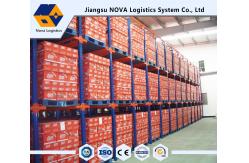 China Double Entry Powder Coating Drive In Pallet Racking For Raw Materials supplier