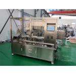 Gel Filling Capping Machine for High Viscosity Gel with 316L SUS Piston Pump with PLC, GMP standard for sale