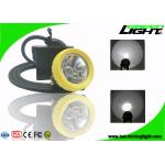 1.67W IP68 Miners Helmet Light 10000lux Brightness USB Charger 1 Year Warranty for sale