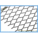 DIN EN ISO 1461 Expanded Metal Mesh , Aluminum Expanded Metal Sheet For Stairs for sale