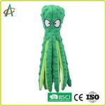 32cm*8cm Indestructible Pet Plush Toy Chew Proof Embroidered Eyes