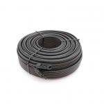 Industrial Applications Flat Wire Electrical Cable 2x4mm2 With XLPO Sheath 100m/roll for sale