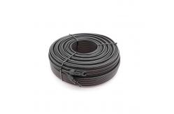China Industrial Applications Flat Wire Electrical Cable 2x4mm2 With XLPO Sheath 100m/roll supplier