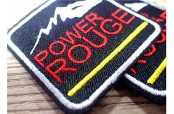 China Environmental 3D Custom Embroidered Patches Sew Iron On For Clothing , Bag supplier