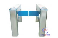 China IC ID Card High Capability Swing Barrier Gate Dual Way , Pedestrian Swing Barrier supplier