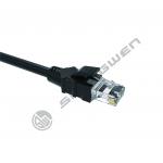 Black Bare Copper SFTP Cat5 Cat5e Ethernet Data LAN Cable 24AWG 28AWG Network Patch Cord for sale