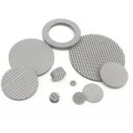 Acid Resistance 304 Stainless Steel Filter Disc Wire Mesh Round Screen for sale