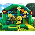 1000D PVC Tarpaulin Inflatable Bouncer Slide For Kindergarten for sale