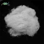 70D Recycled Non Siliconized Hollow Conjugated Polyester Fiber 72mm Gray for sale