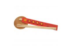 China Round old Moso Bamboo Sushi Chopsticks for Barbecue supplier