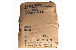 China Injection Molding MBS Material High Rigidity Methyl Methacrylate Butadiene Styrene supplier