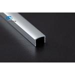 T5 Aluminium U Profile Channel 0.8-1.2mm Thickness Anodised Polished for sale