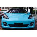 Miami Blue Ultra High Gloss Car Wrap Wrinkles Free For Trucks for sale