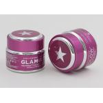 Small 1 Oz 2 Oz 3 Oz Glass Cosmetic Jars With Lids Screw Nail Gel Packing for sale