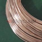 Qbe2 ASTM B197 Beryllium Copper Springs Wires Coil Aging Process  0.1mm-1mm For for sale