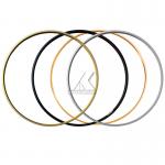 40 X 9 Mm Aluminium Circle Profile For Mirror Picture Photo Art Works Frame for sale