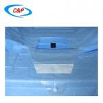 Sterile Nonwoven Pouch Lithotomy Drape For Operation Room OEM for sale
