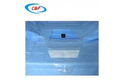 China Sterile Nonwoven Pouch Lithotomy Drape For Operation Room OEM supplier