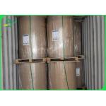 60gsm 70gsm Kraft Paper Vrgin Bamboo Pulp Yellow Brown Jumbo Roll Size for sale