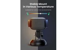 China Windscreen Car Dashboard Phone Mount Suction Cup 76mm Long Arm supplier