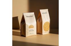 China Custom Printed Stand-Up Composite Bags - Full CMYK & Soft Touch Finish supplier