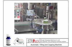 China Vial Glass / Plastic Bottle Filling And Capping Machine 3ml-120ml Full Automatic supplier