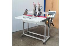 China Semi Automatic Tear Tape Machine Adhesive Double Sided Tape Pasting Machine supplier