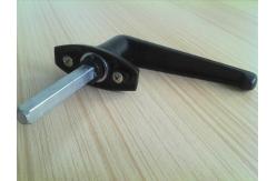 China OEM Swing Garage Door Handle Lock Cylinder Metal Chrome Coated supplier