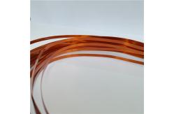 China Class 180 220 Rectangular / Flat Enamelled Copper Wire supplier