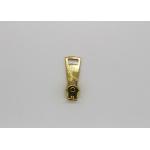 Clothing / Handbag / Hat Unique Zipper Pulls , Fix Brass Zipper Pulls Anti - Oxidant