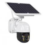 SD Card Solar Powered PTZ Camera Outdoor 4G Security Camera for sale