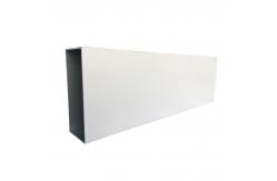 China 0.8mm T5 White Powder Coating Aluminium Door Profiles supplier