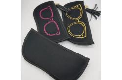 China Canvas Mutispandex Soft Sunglasses Case Eyewear Neoprene eye glass cases supplier