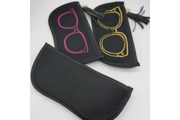 Canvas Mutispandex Soft Sunglasses Case Eyewear Neoprene eye glass cases