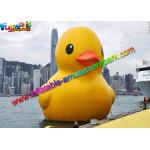 World Biggest PVC Rubber Inflatable Duck , Customised Airsealed Sport Inflatables for sale