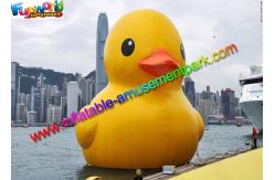 China World Biggest PVC Rubber Inflatable Duck , Customised Airsealed Sport Inflatables supplier