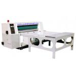 Manual Rotary Die Cutter / Rotary Die Cutting Machine Semi Auto Chain Feeding for sale