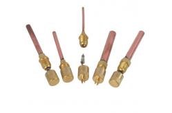 China Refrigerator Filling Check Valve Heat Exchanger Components 5cm Length supplier