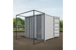 China Galvanized Steel Modular Converted Shipping Containers Homes Customizable supplier