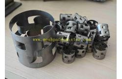 China 304 Pall Ring Metal Random Packing 76 × 76 × 1 Mm Custom Fabrication supplier