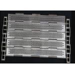 Stainless Steel Perforated Plate Belt , Mesh Conveyor Chain With 2062 Roller Chain for sale