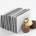 Cardboard Fancy Texture 3ply 7ply White Candy Pads Custom Logo for sale
