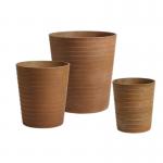 Elegant Hand Carved Fiber Cement Planters For Indoor Outdoor Garden Plant for sale