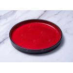 Impact Resistance Straight Ceramic Dinner Plate Microwave Safe for sale