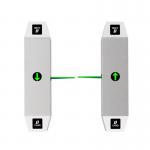 Face Recognition Access Control System Retractable Wing Flap Harga Barrier Gate