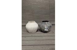 China Round Reinforced Clay Planter Durable and Functional for Your Garden Needs supplier