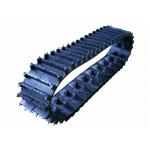 118mm Width Lightweight Robot Rubber Tracks Dial Type Adjustable Length for sale