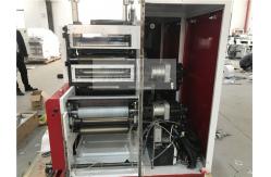 China Automatic Paper Adhesive Blank Label Slitting With Die Cutting Rewinding Machine supplier