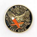 Personalized Custom Brass Enamelled Custom Challenge Coins One Side with Design for sale